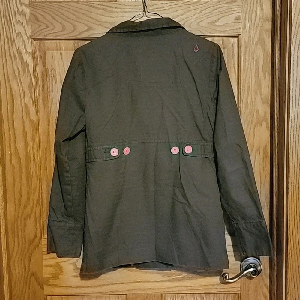 Volcom Jacket Button Up Size Small - Picture 2 of 6